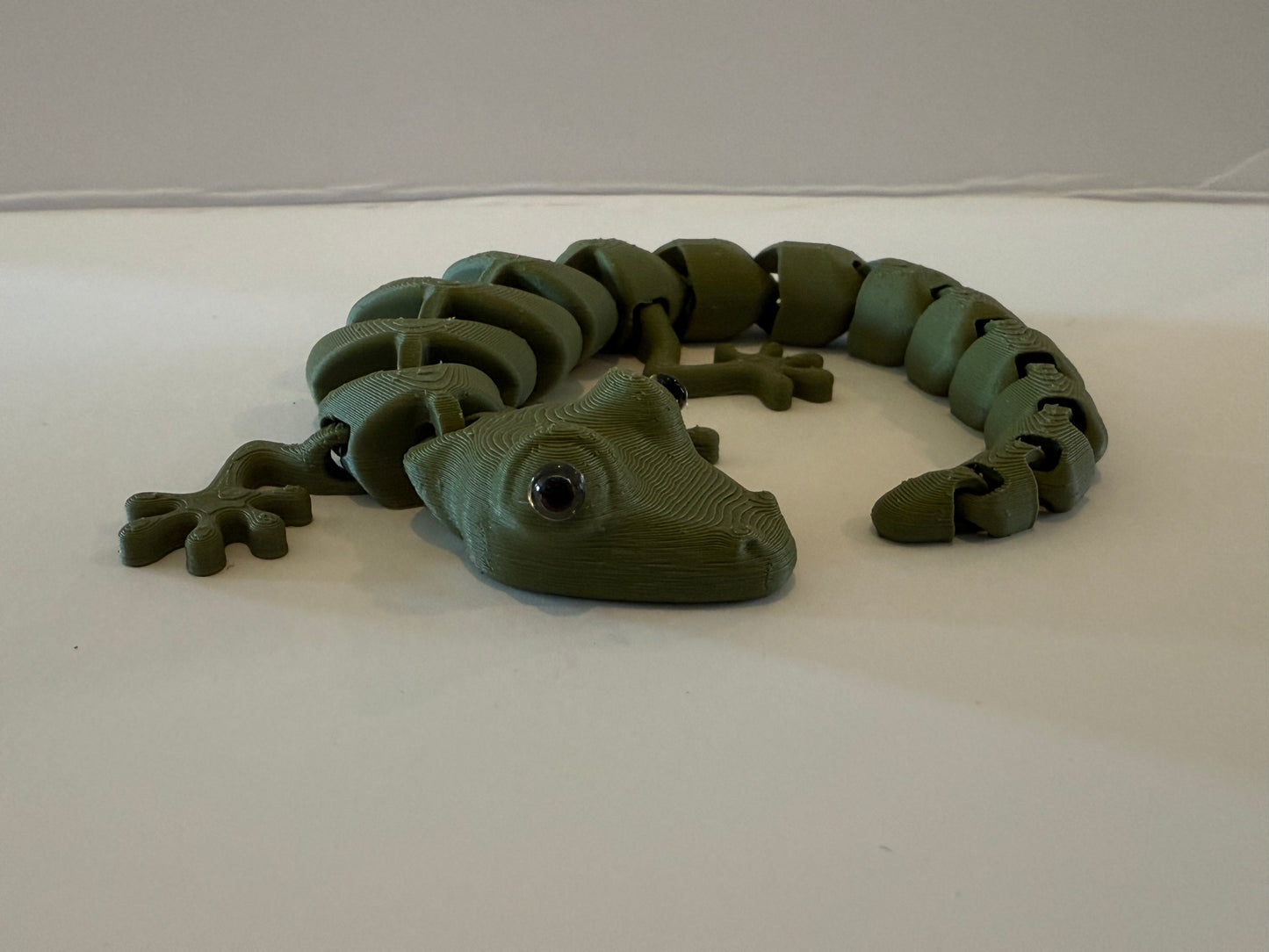 3D printed lizard