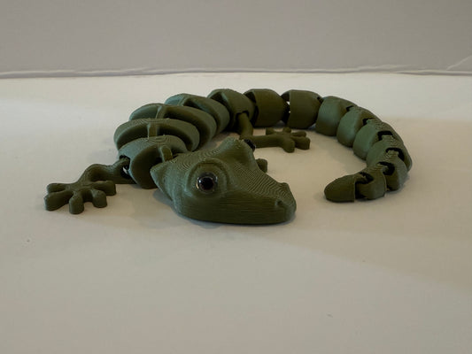 3D printed lizard