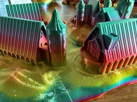 3D Printed Fairy Village